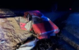 Accident teribil la Sîngerei. O tânără a murit după ce șoferul beat și fără permis a băgat mașina într-un șanț